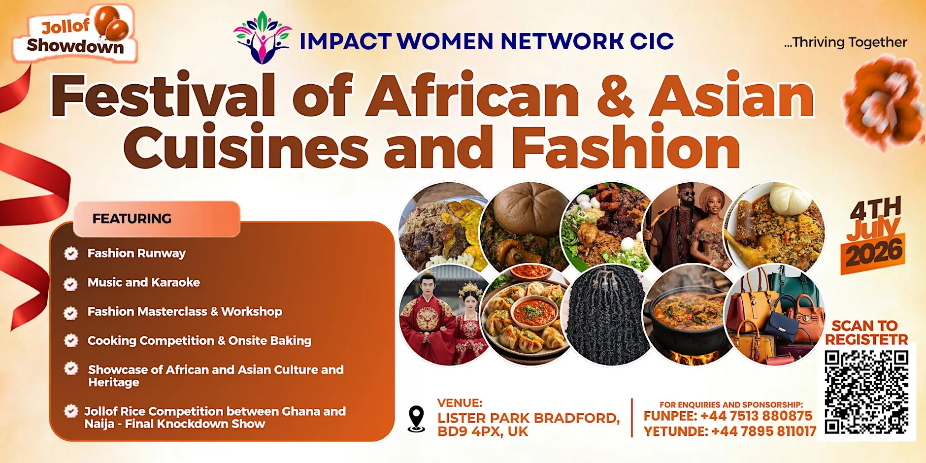 Festival of African & Asian Cuisines and Fashion