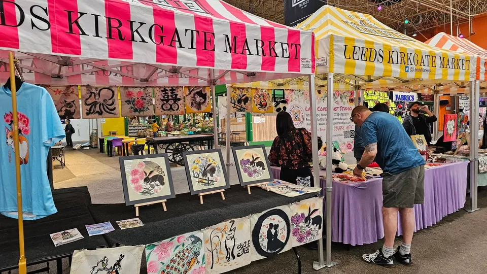 Art Fayre at Leeds Kirkgate Market