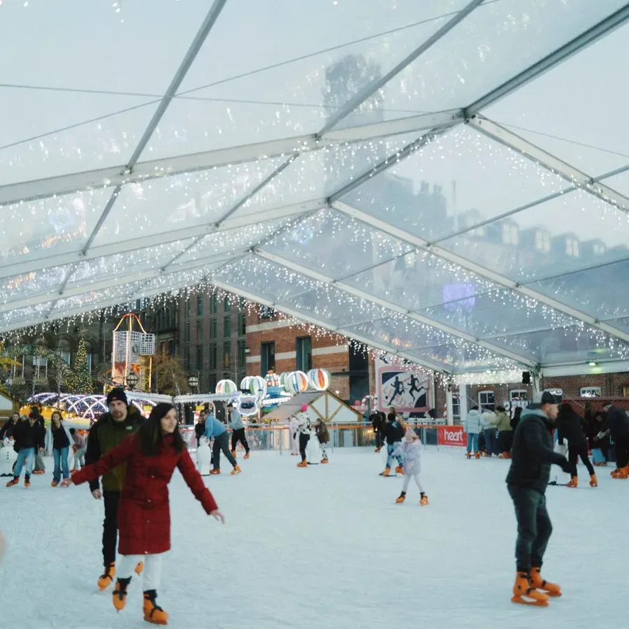 Ice Cube at Christmas (Millennium Square)
